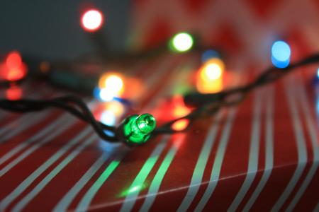光, 照明, 绿色, 圣诞节, 节日, 假日, 灯