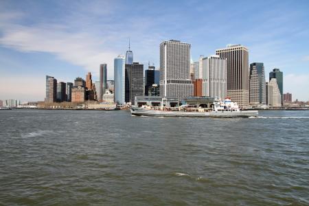 曼哈顿, 纽约, 城市, 城市景观, 具有里程碑意义, 市中心, 纽约天际线