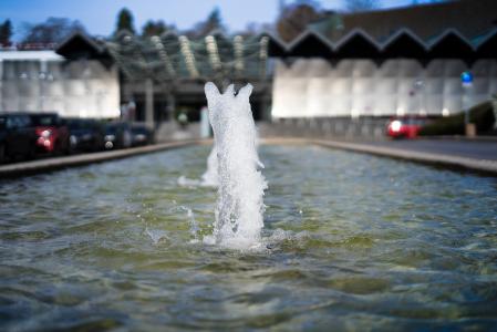水, 喷泉, quellenhof, 亚琛, 城市公园, 井水, 水功能