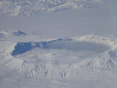 雪, 航空照片, 山