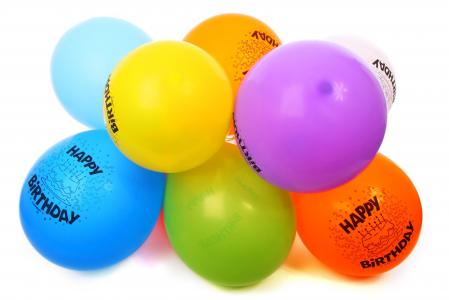 各种, 气球, 生日, 一方, 工作室, 射击, 多色