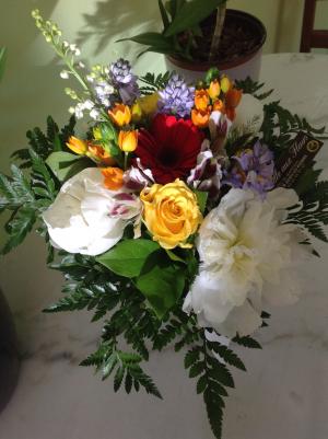 花束, 花, 花香, 绽放, 植物区系, 束, 多彩