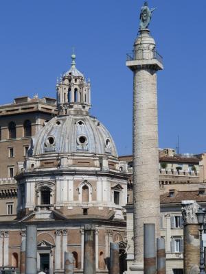 罗马, 论坛, 废墟, 教会, 图拉列