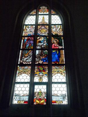 ybbs, hl laurentius, 教区教堂, 窗口, 奥地利, 装饰, 符号