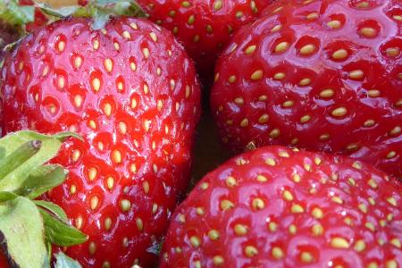 草莓, 水果, 红色, 甜, 维生素, 夏季, 果味