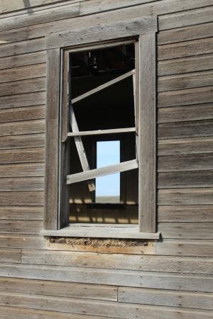 窗口, 破旧不堪, delapited, 木制, 建设, 老, 历史
