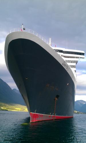 皇后快活, 大船, 挪威, 峡湾