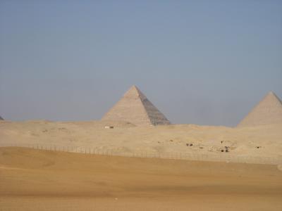 金字塔, 埃及, 沙漠