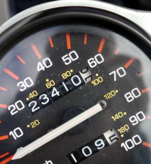 车速表, 里程, 速度, 汽车, 汽车, 仪表板, 自动