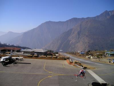 尼泊尔, 机场, 卢克拉, 珠穆朗玛峰, 跋涉