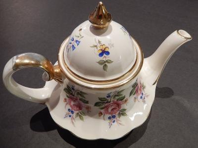 茶壶, 英格兰, 画, 陶瓷, 中国