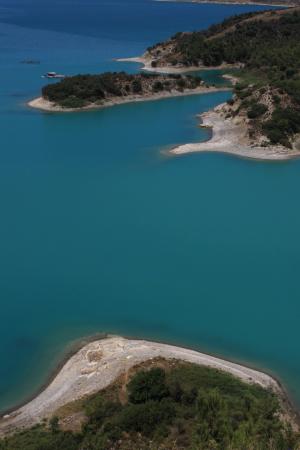 湖, 大坝, 树, 自然, 景观, 阿达纳, 土耳其