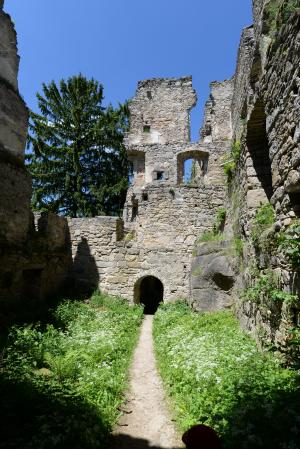 废墟, 城堡, 古代, 城堡废墟, 奥地利, 建筑, 石材