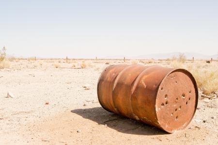 沙漠, 亚利桑那州, 美国, 子弹, 老, 生锈, 弹孔