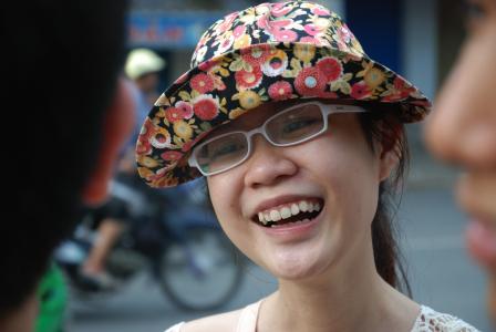 越南语, saigonese, 微笑, 微笑, 快乐, 笑脸, 微笑