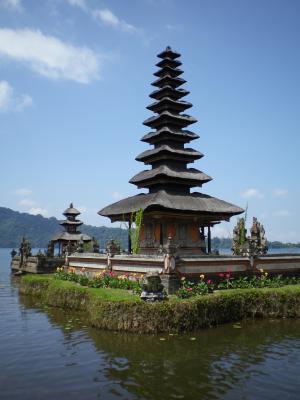 神庙地段, 巴厘岛, 海, 祈祷, 寺, 宗教, 传统
