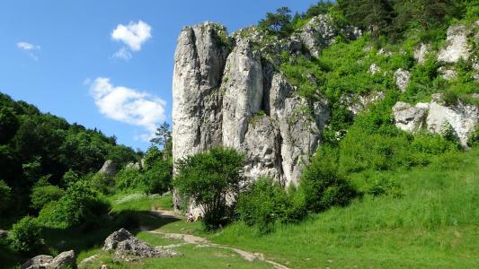 岩石, 景观, 波兰, 自然, 旅游, 山, 岩石-对象