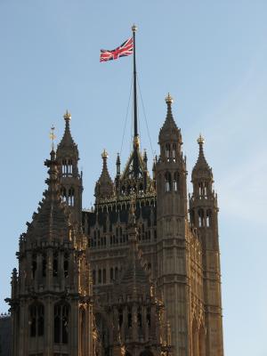 西敏寺, 伦敦, 英国, 建筑, 著名的地方, 哥特式风格, 国旗