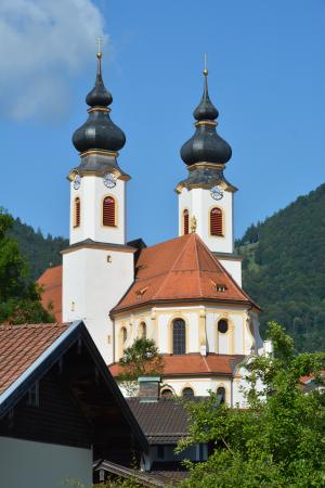 德国, 巴伐利亚, aschau, 教会, 建筑, 历史, 著名的地方