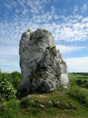jerzmanowice, 波兰, 景观, 岩石, 自然, 石灰石, 旅游
