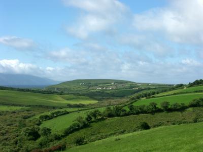 爱尔兰, 草甸, 天空, 绿色, 云彩, 草, 自然