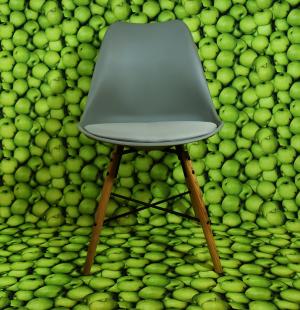 椅子, 现代, 背景, 苹果, 绿色, 食品, 绿色的颜色