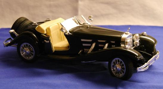 bbubrago, 汽车模型, merces 奔驰 500 k, 敞篷跑车1936年, 汽车, 土地车辆, 复古