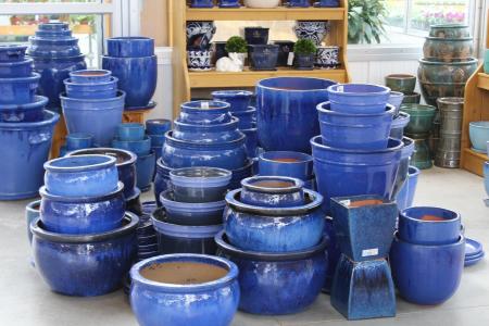陶器, 陶瓷, 蓝色, 艺术家, 壶, 装饰, 装饰
