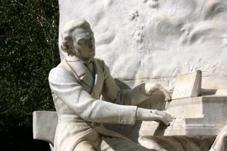 肖邦, 纪念碑, 钢琴, 音乐, 梭公园, 巴黎