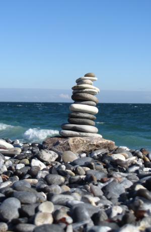 黑尔戈兰, 沙丘, 海滩, 休息, 平衡, 冥想