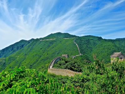 中国的长城, 中文, 著名, 遗产, 具有里程碑意义, 历史, 墙上