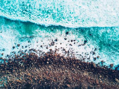 海, 海洋, 蓝色, 水, 波, 自然, 海滩
