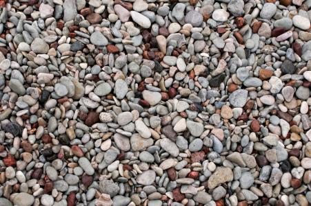 卵石, 石头, 岩石, 自然, 海岸, 背景, 模式