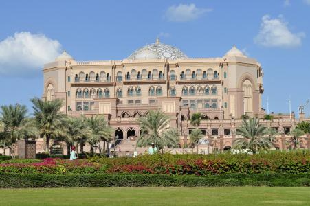 阿联酋皇宫酒店, 阿布达比, 豪华, 阿拉伯联合酋长国, 建筑, 具有里程碑意义, 旅行