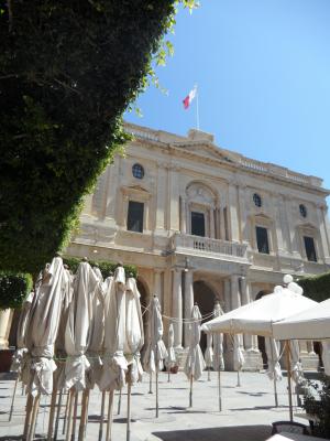 宫, 遮阳伞, 城市, 瓦莱塔, 马耳他, 从历史上看