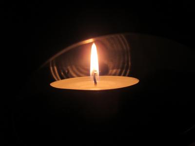 小圆蜡烛, 蜡烛, 光, 黑暗中的光明, 希望, 安全, 灯芯