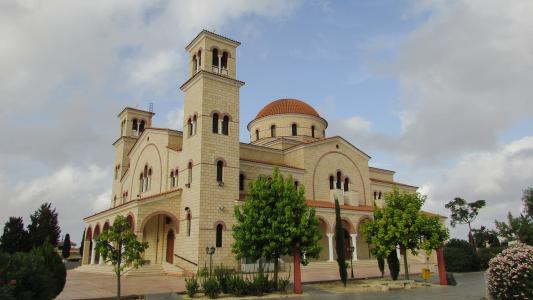 塞浦路斯, 索蒂拉, anastasis sotiros, 教会, 建筑, 东正教, 宗教