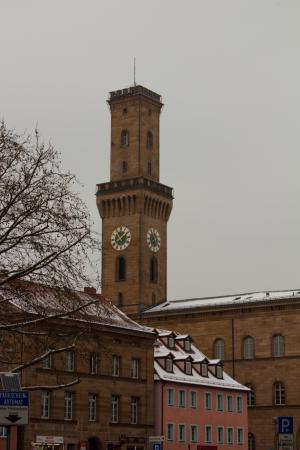 塔, 雪, 冬天, 感冒, 大会堂, 时钟, 旧城