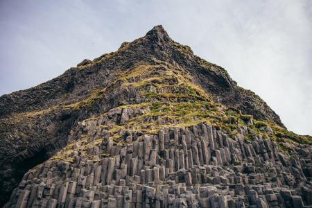 玄武岩列在冰岛