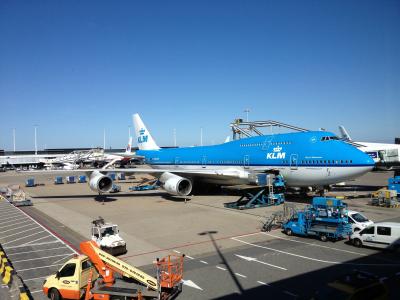 飞机, 荷兰皇家航空公司, 斯希普霍尔, 航空公司, 机场, 飞机, 商用飞机