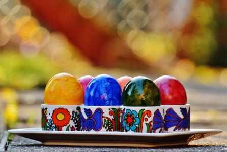 复活节, 复活节彩蛋, 多彩, 复活节快乐, 鸡蛋, 彩色, 颜色