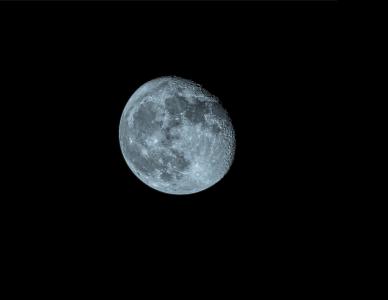 月亮, hdr, 晚上, 天空, 全, 天文学, 月球表面
