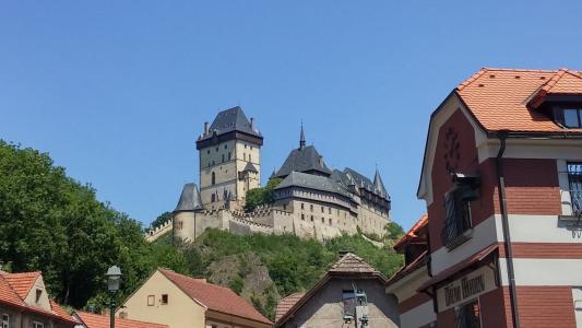 城堡, 捷克共和国, 建筑, 历史, 著名的地方, 塔, 小镇