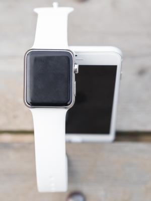 iphone, iwatch, 智能手机, smartwatch, 智能, 手表, 屏幕