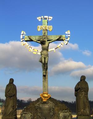 大同, 耶稣, 十字架, 基督, 布拉格, 查理大桥, 捷克共和国