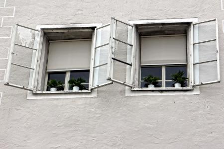 窗口, 老, 旧的窗口, 立面, 从历史上看, 怀旧, 旧城