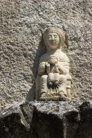 玛丽亚, 儿童, 麦当娜, 宗教, 石头, 岩石