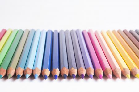 铅笔, 颜色, 粉彩, 彩虹, 绘图, 艺术, 艺术