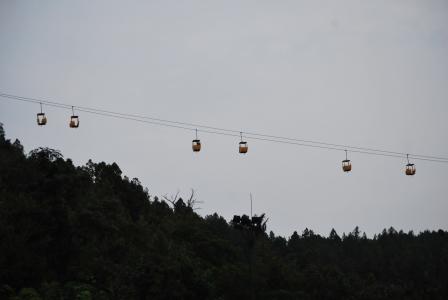吊船, 电梯, 空中, 山, 电缆, 客运