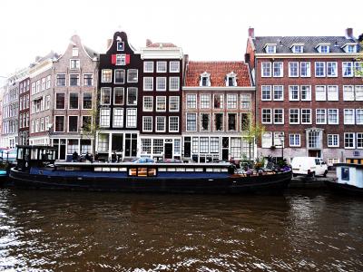 阿姆斯特丹, 荷兰, 运河, 旅游